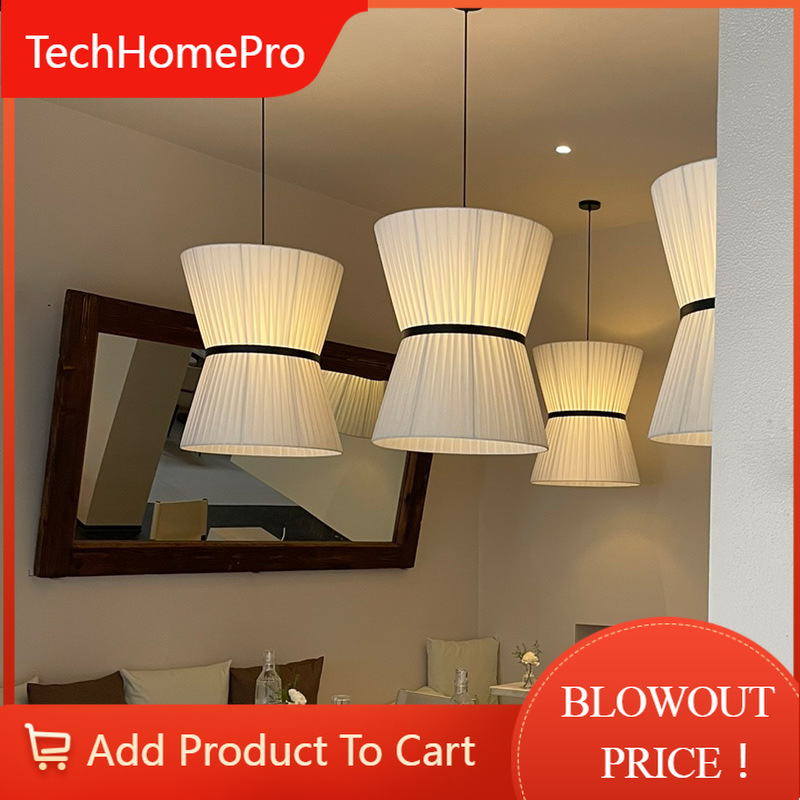 Interior Design Years - TechHPModern Designer Minimalist Fabric LEDPendant Light