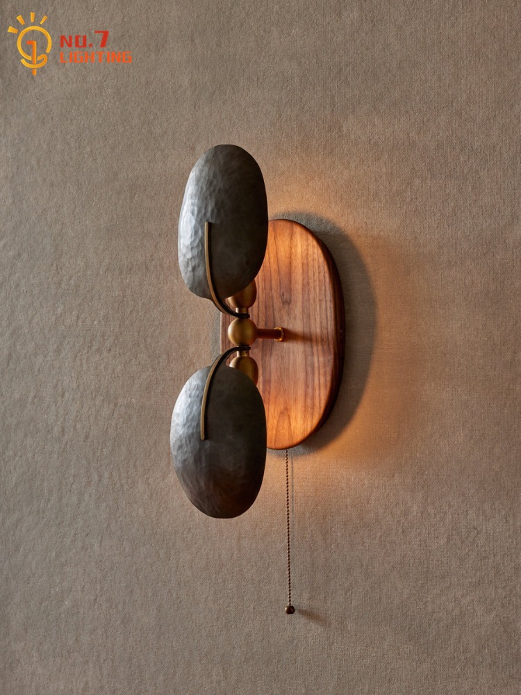 Interior Design Years - American Retro Solid Wood Copper Wall