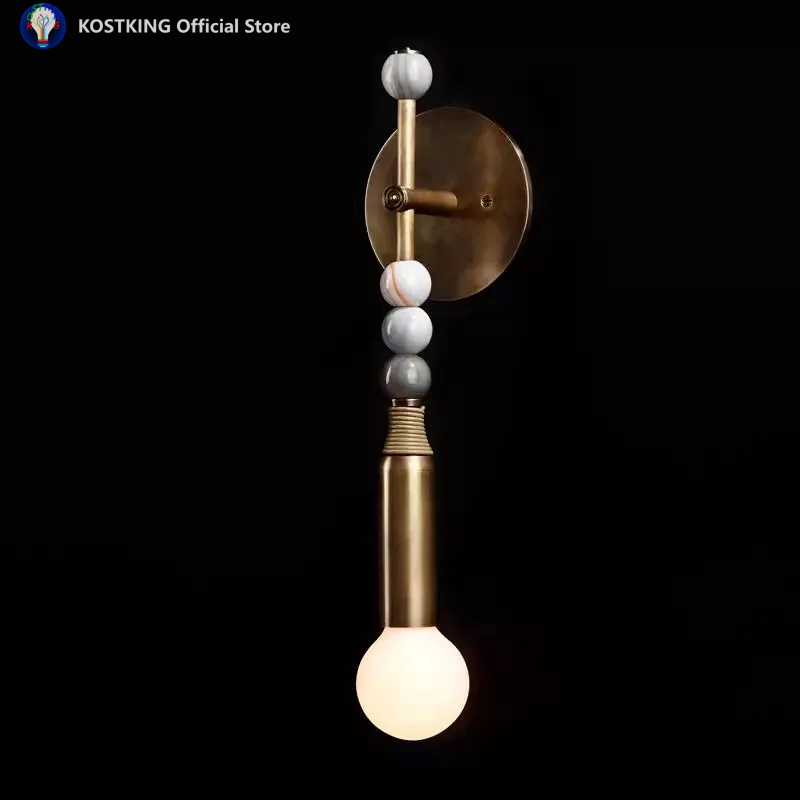 Interior Design Years - Vintage Copper Brass Wall Lamp Retro