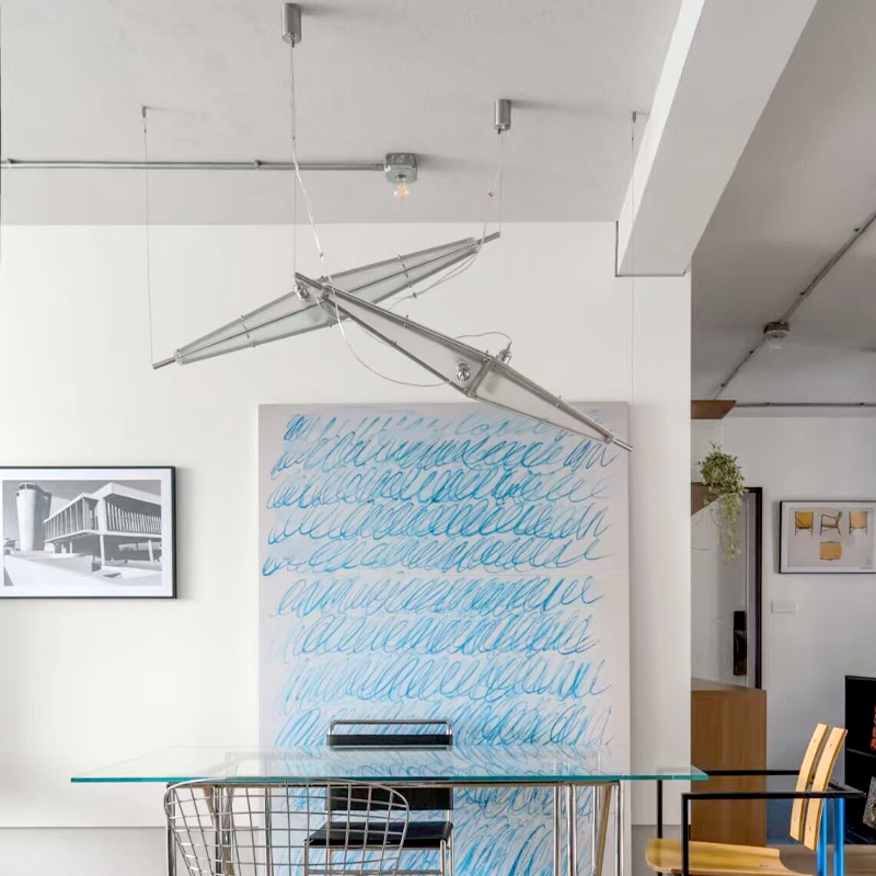 LED Glass Chandelier Minimalis - Interior Design Years recension och pris