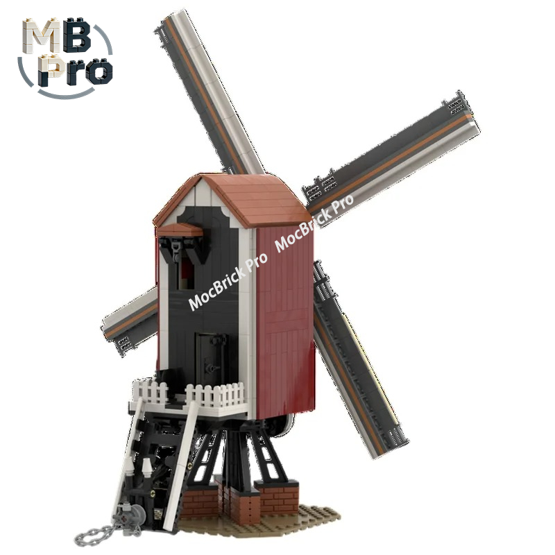 Minifig Scale Dutch Windmill M - Interior Design Build recension och pris