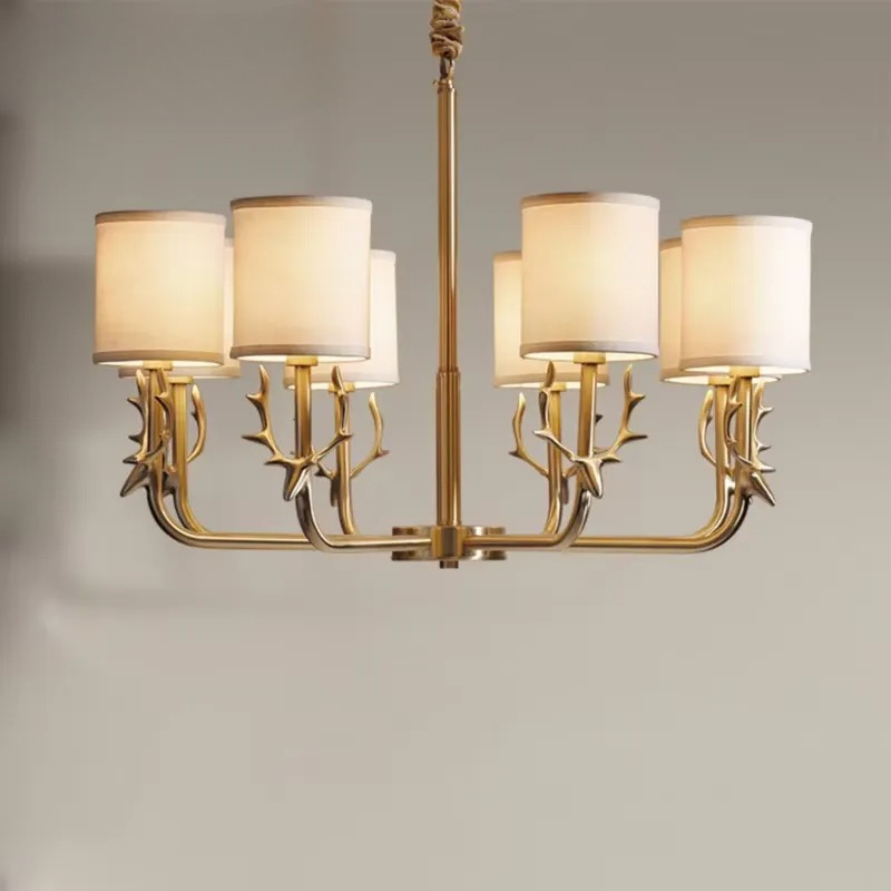 Copper Chandelier for Living R - Interior Design Years recension och pris