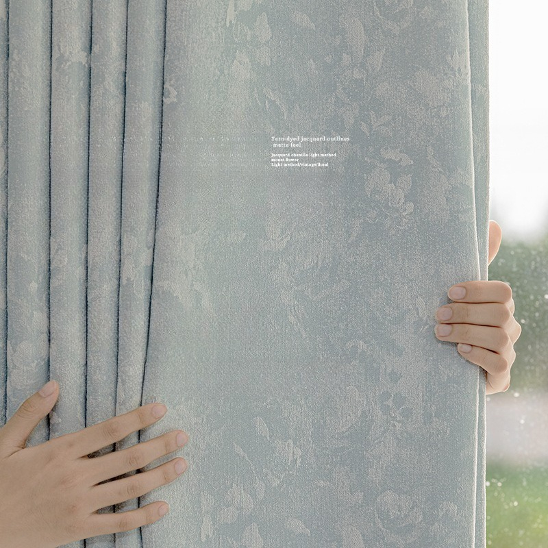 French Embroidered Chenille Ja - Interior Design High Ceiling recension och pris