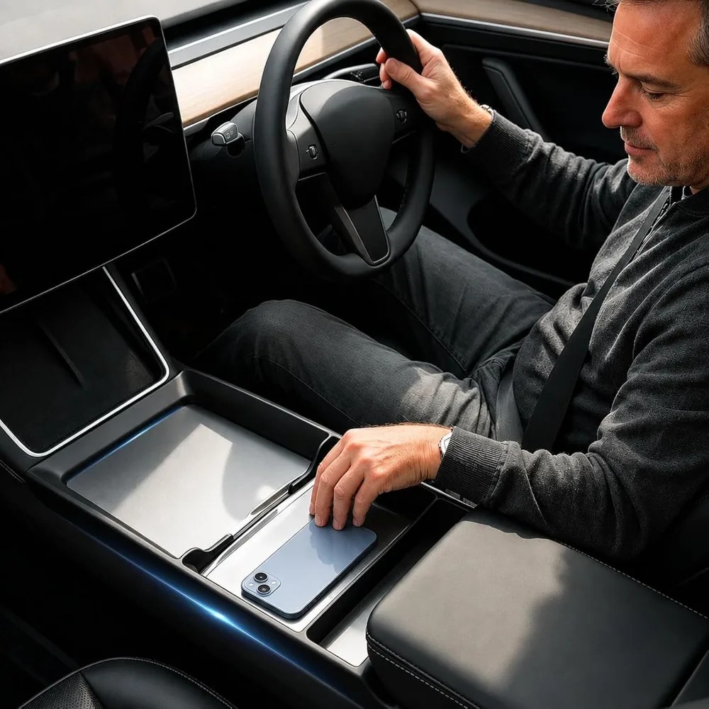 Anti Slip Center Console Stora - Interior Design Services recension och pris