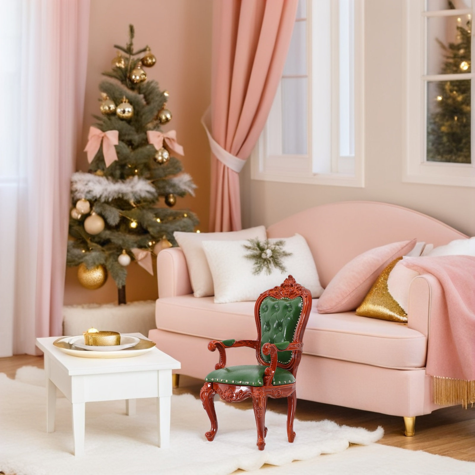2 pcs Miniature Dollhouse Furn - Interior Design Years recension och pris